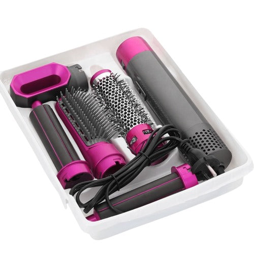 🌟 Transforma tu look en minutos con la Escova Modeladora 5 en 1, alisa, ondula, seca, da volumen y estiliza con un solo dispositivo! ¡Compra ahora con 45% OFF ⚡ ¡Hoy! ⚡