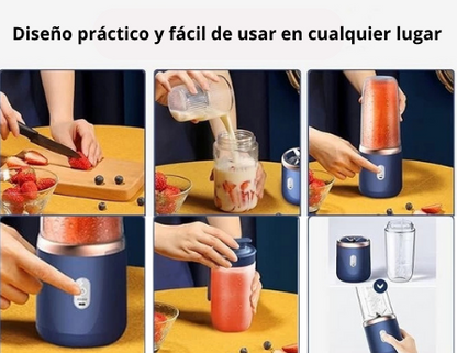 Mini Licuadora Portátil Recargable – ¡Mezcla donde quieras!⚡️ ¡OFERTA RELÁMPAGO! ⚡️ de $ 145.500 COP por