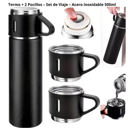 COMBO ALMUERZO PERFECTO: Porta comida eléctrico + Termo + Tapas de regalo