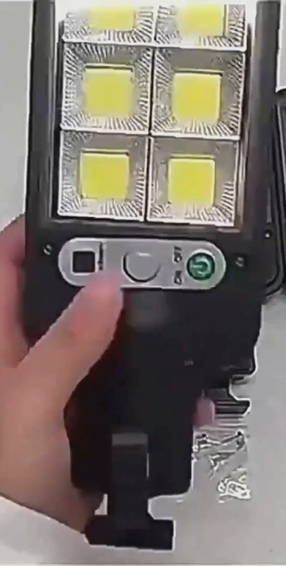 Lampara Panel Solar Exteriores Led